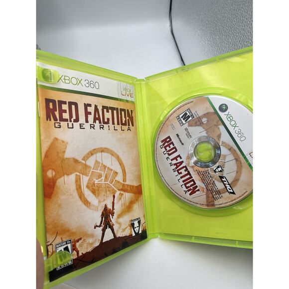Red Faction: Guerrilla (Microsoft Xbox 360) GOOD W/MANUAL! Fast Shipping! - Picture 6 of 7